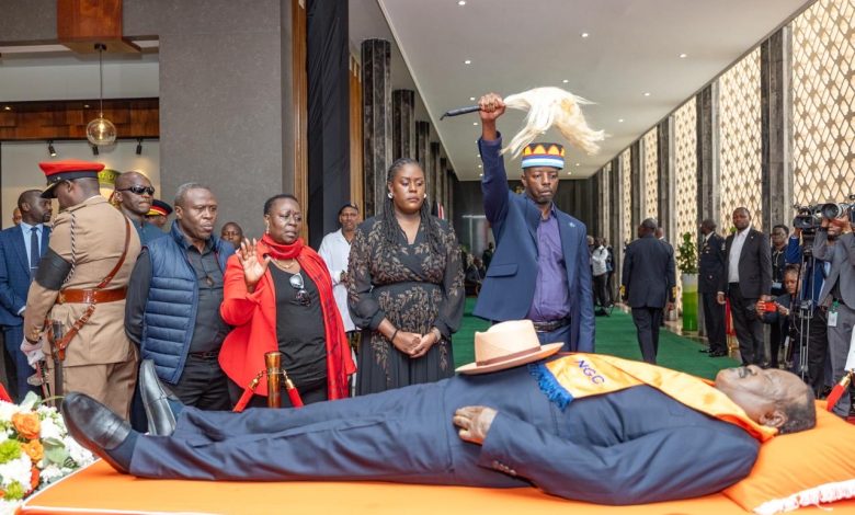 🇰🇪 Kenyan Icon Raila Odinga Laid in State — A Nation Remembers Its Champion of Democracy and Reform.